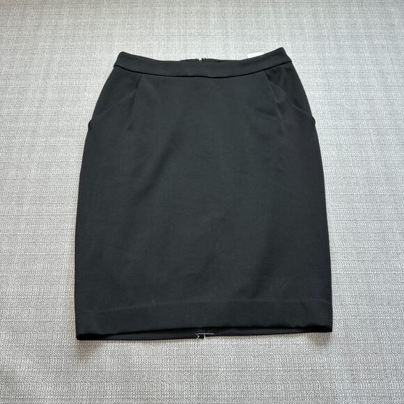 Express Skirt size 4 Black New Pencil Office Career Sheath Minimalist New - Picture 1 of 8